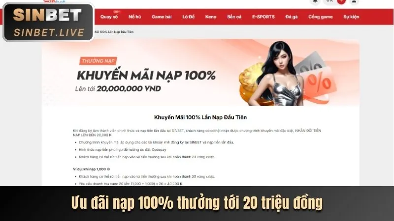 Khuyến mãi mới nhất tại 78win